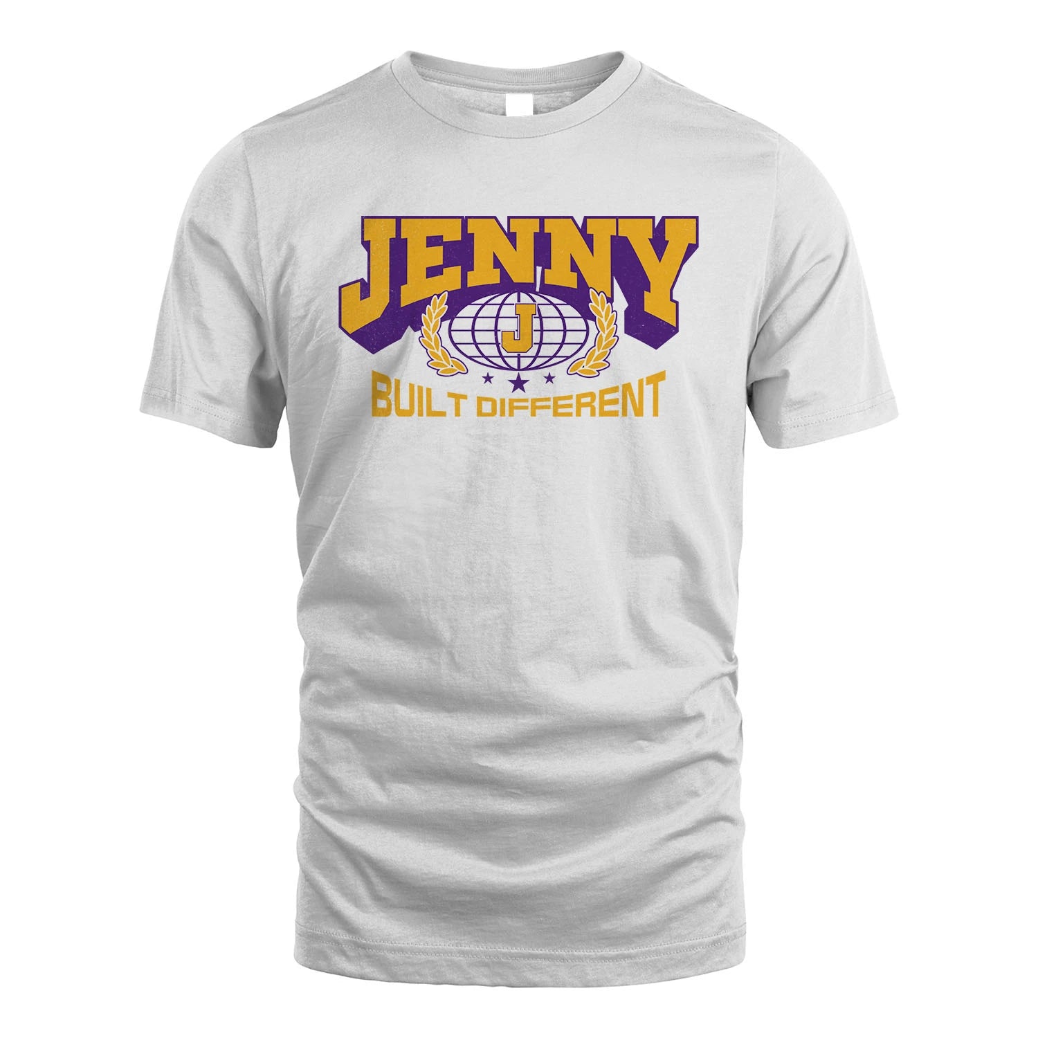 Your Name Built Different Sporty Shirt JENNY M1-32