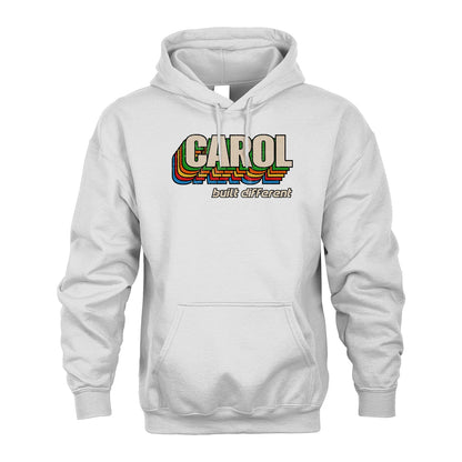 Your Name Built Different Retro Shirt CAROL M1-26