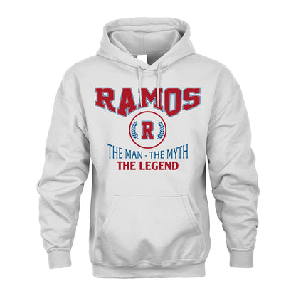 The Man The Myth The Legend Jet Style Shirt RAMOS M1-9