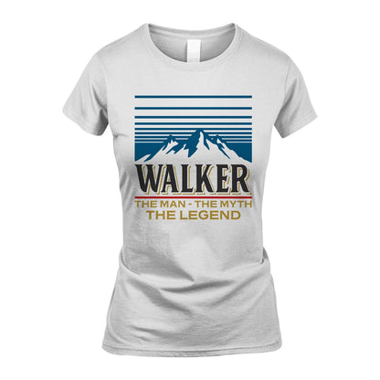 The Man The Myth The Legend Vintage Mountain Shirt WALKER M1-19