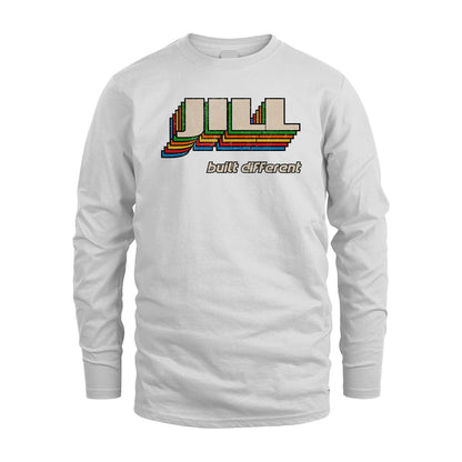 Your Name Built Different Retro Shirt JILL M1-26