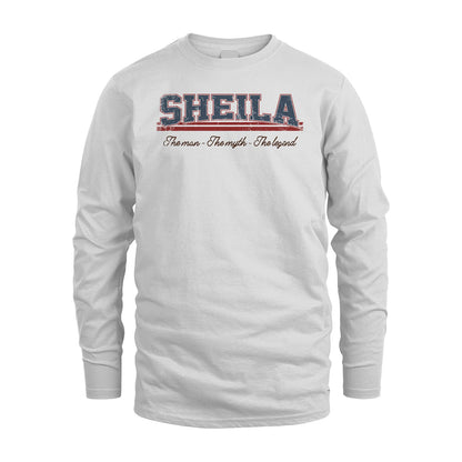 The Man The Myth The Legend Vintage Shirt SHEILA M1-6