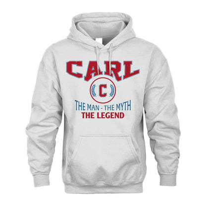 The Man The Myth The Legend Jet Style Shirt CARL M1-9