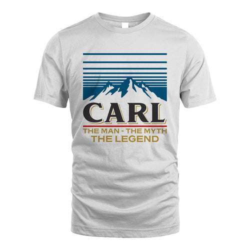 The Man The Myth The Legend Vintage Mountain Shirt CARL M1-19