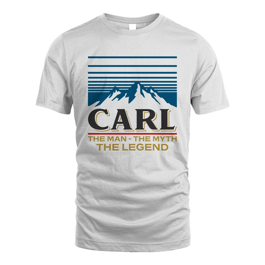 The Man The Myth The Legend Vintage Mountain Shirt CARL M1-19