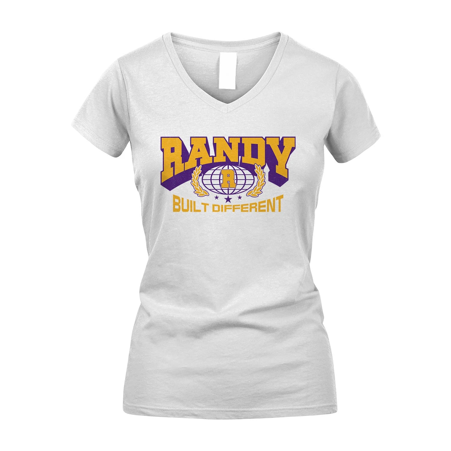 Your Name Built Different Sporty Shirt RANDY M1-32