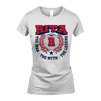 The Man The Myth The Legend Logo Shirt RITA M1-30