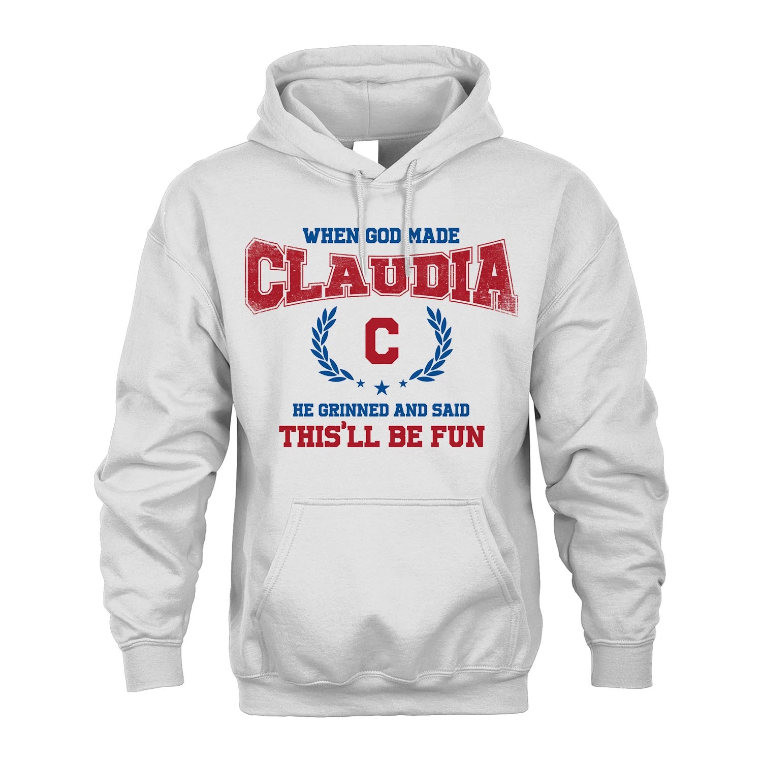 When God Made He Grinned And Said This'll Be Fun Shirt CLAUDIA M1-12