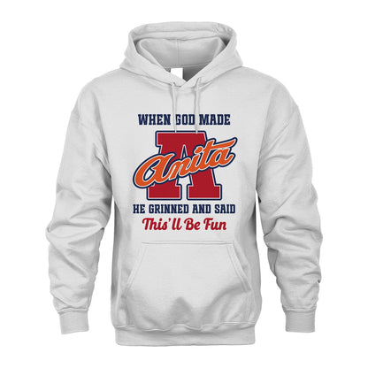 God Made Your Name Custom Shirt ANITA M1-16