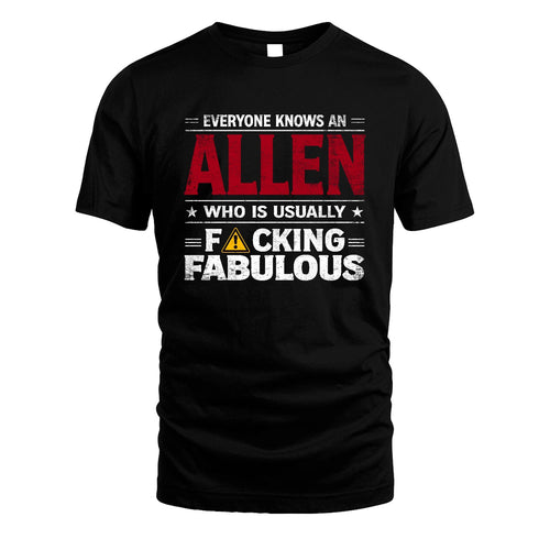 ALLEN 13K1-565 Everyone Know A/An Name Who Is Usually...