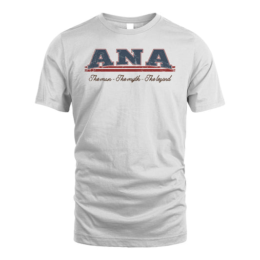 The Man The Myth The Legend Vintage Shirt ANA M1-6