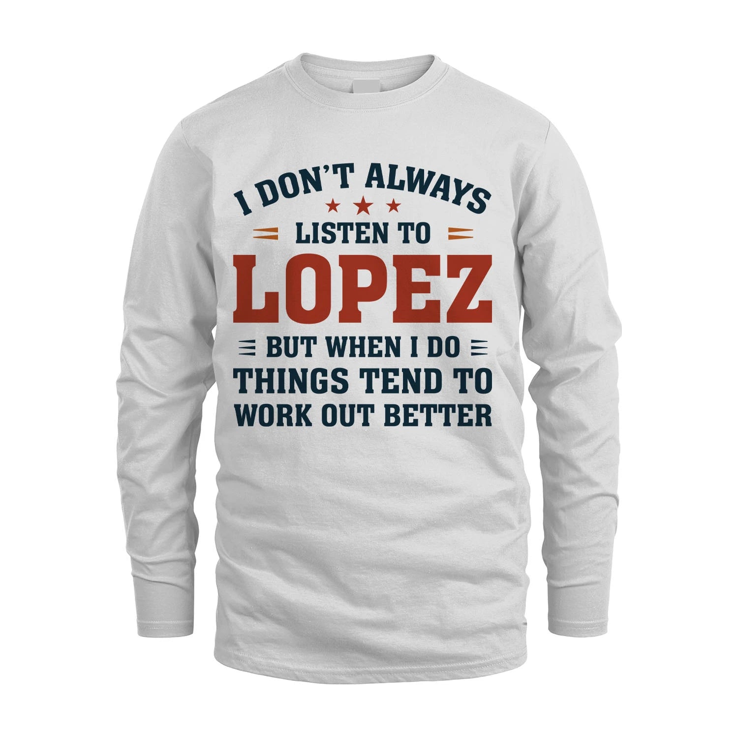 I Don't Always Listen To... LOPEZ M1-2