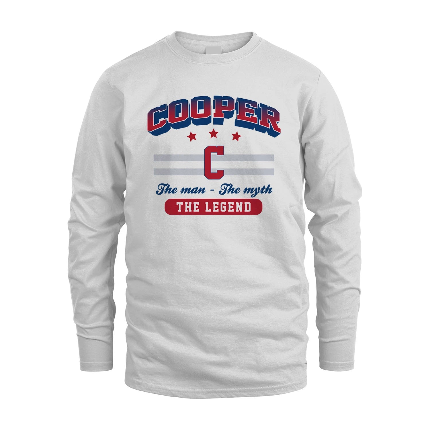 The Man The Myth The Legend With Your Name Shirt COOPER M1-35