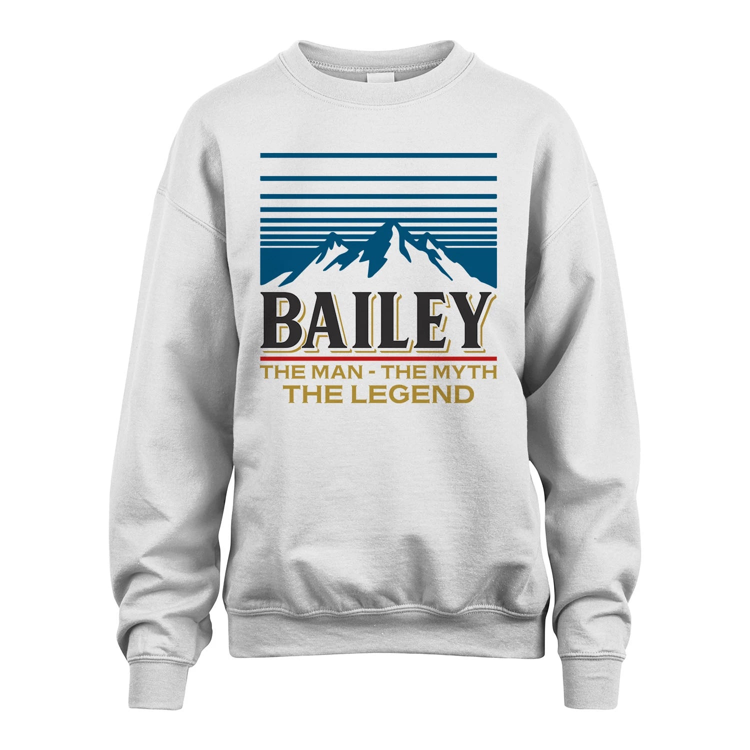 The Man The Myth The Legend Vintage Mountain Shirt BAILEY M1-19