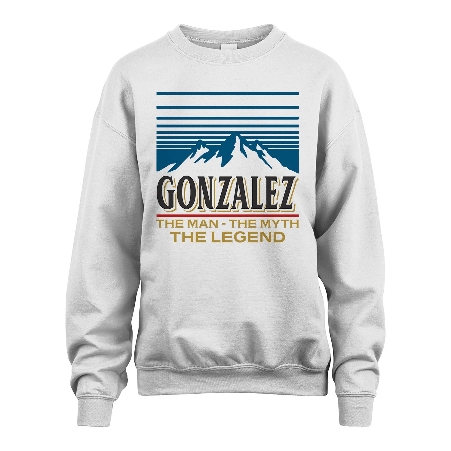 The Man The Myth The Legend Vintage Mountain Shirt GONZALEZ M1-19