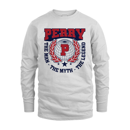 The Man The Myth The Legend Logo Shirt PERRY M1-30
