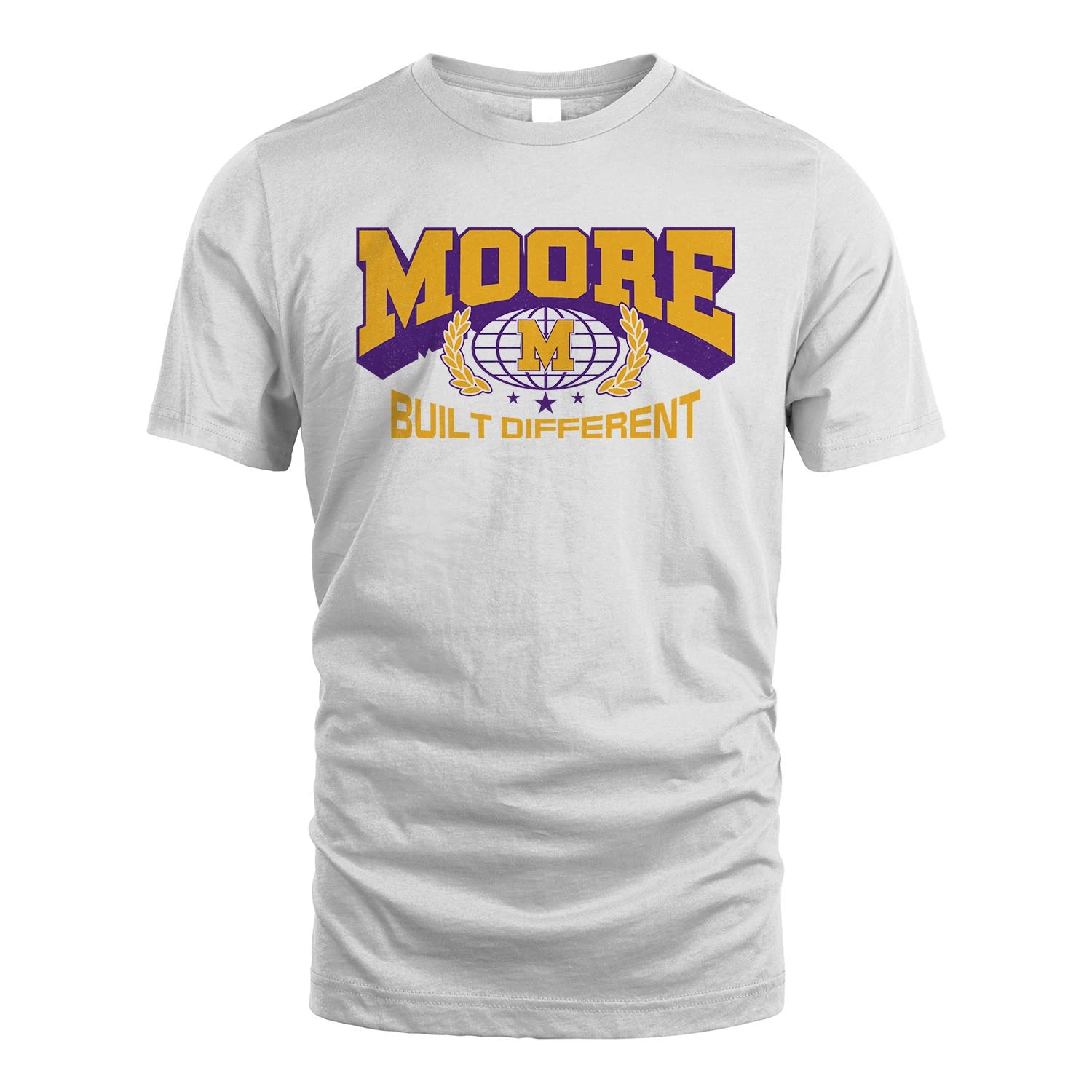 Your Name Built Different Sporty Shirt MOORE M1-32