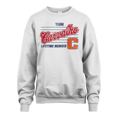Team Your Name Lifetime Member Vintage Shirt CARVALHO M1-24