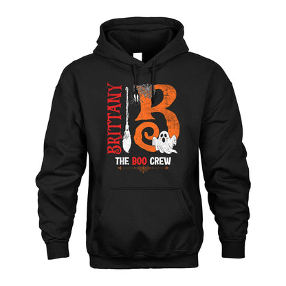 The Boo Crew Halloween With Your Name Shirt BRITTANY M1-23