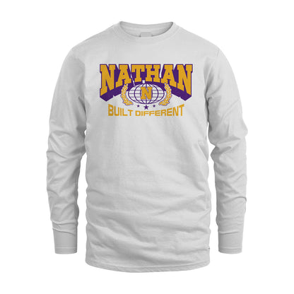 Your Name Built Different Sporty Shirt NATHAN M1-32