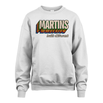 Your Name Built Different Retro Shirt MARTINS M1-26