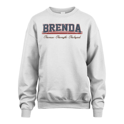 The Man The Myth The Legend Vintage Shirt BRENDA M1-6