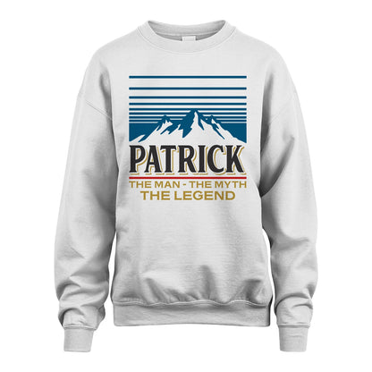 The Man The Myth The Legend Vintage Mountain Shirt PATRICK M1-19