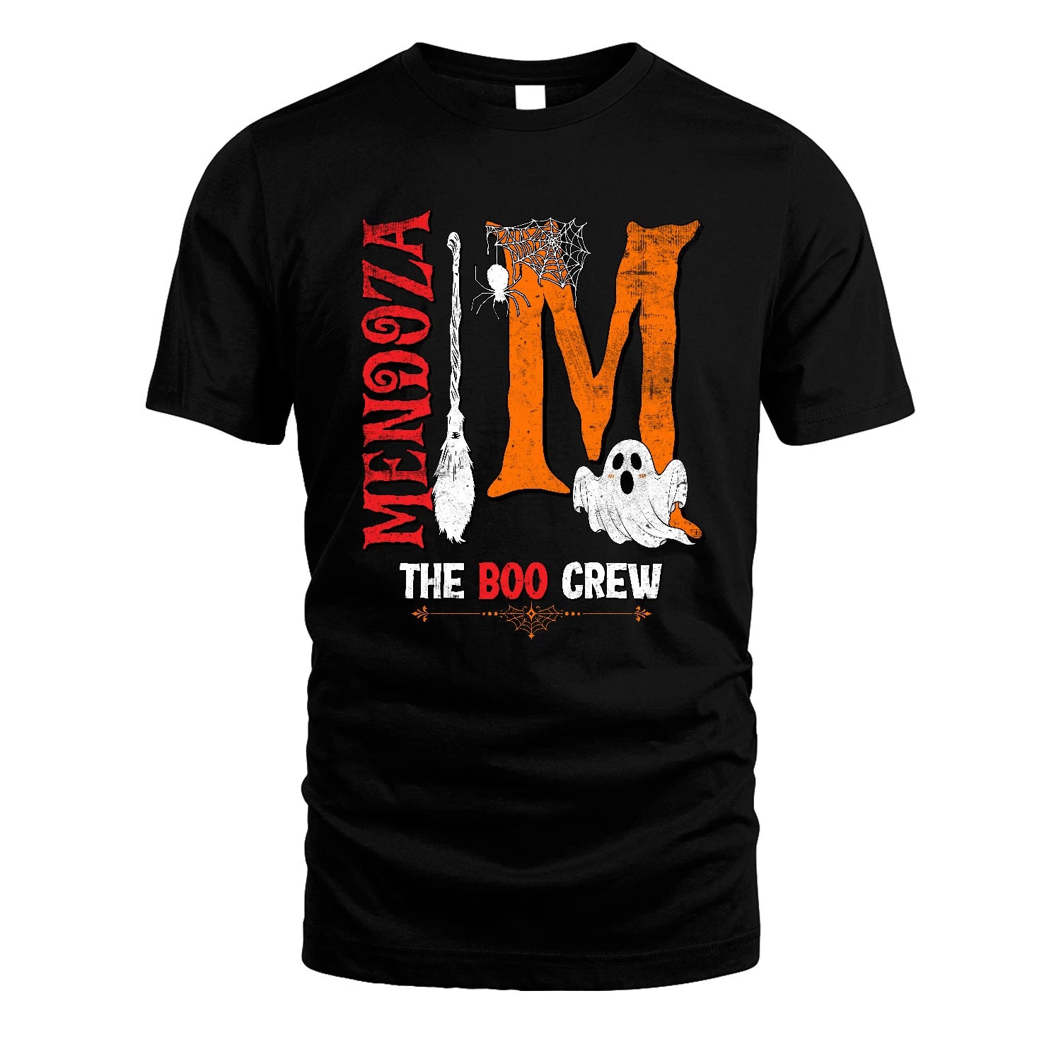 The Boo Crew Halloween With Your Name Shirt MENDOZA M1-23