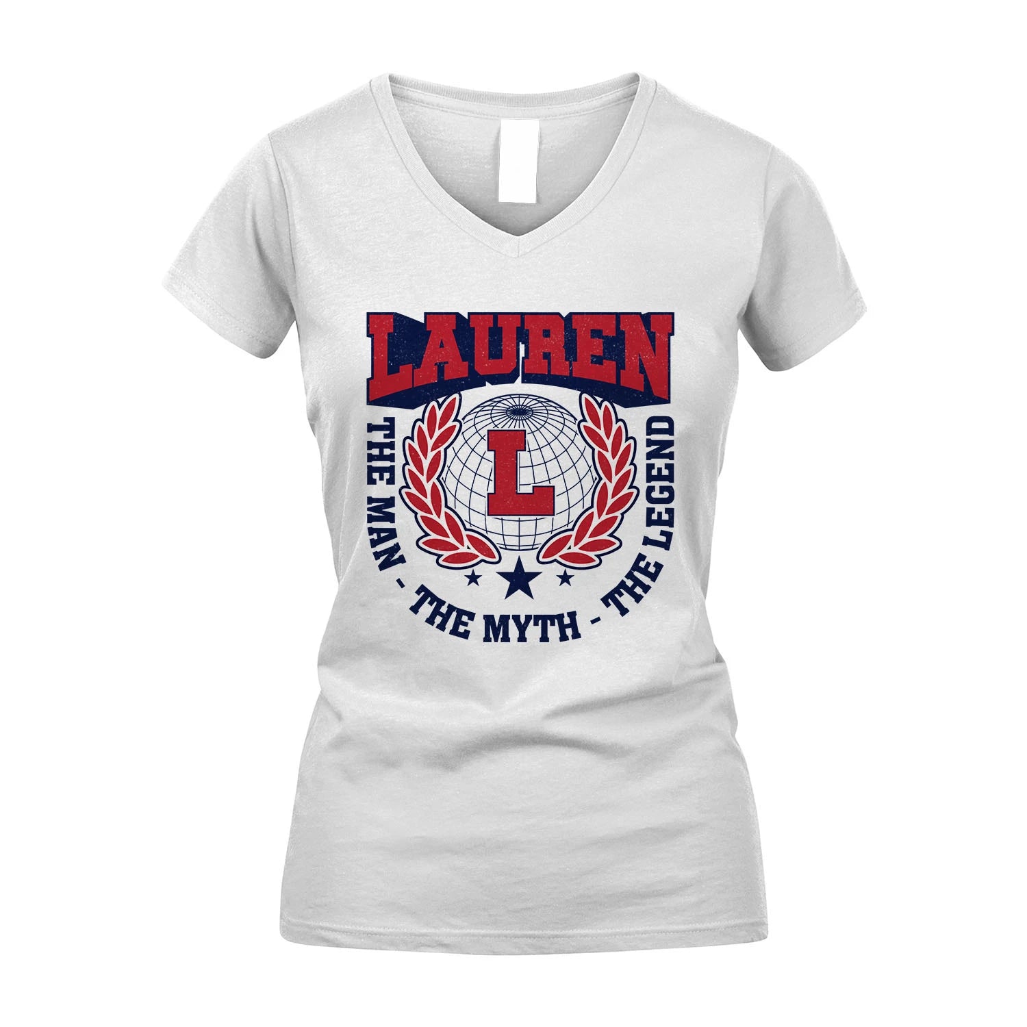 The Man The Myth The Legend Logo Shirt LAUREN M1-30