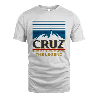 The Man The Myth The Legend Vintage Mountain Shirt CRUZ M1-19