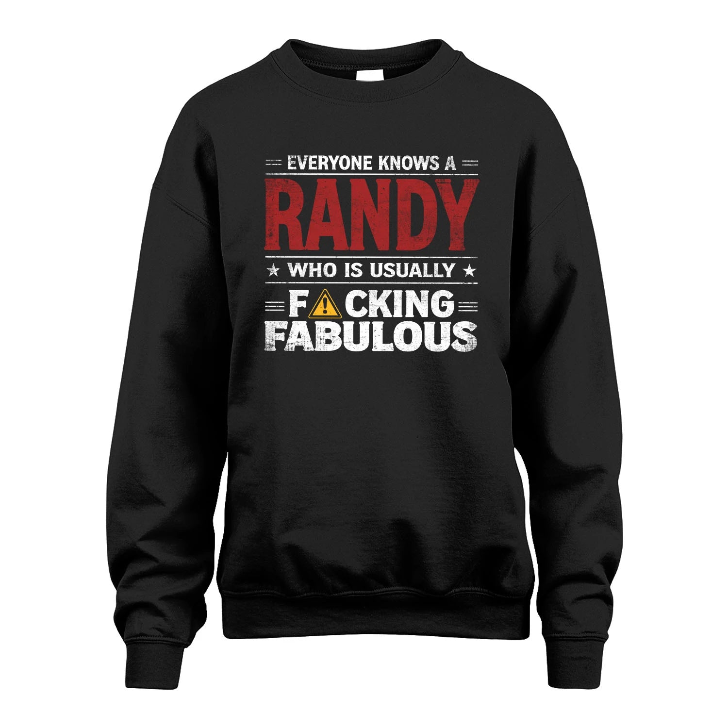 RANDY 13K1-565 Everyone Know A/An Name Who Is Usually...