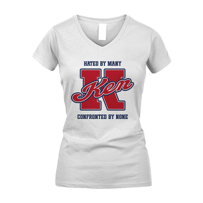 Hated By Many Confronted By None Personalized Name Shirt KEN M1-8
