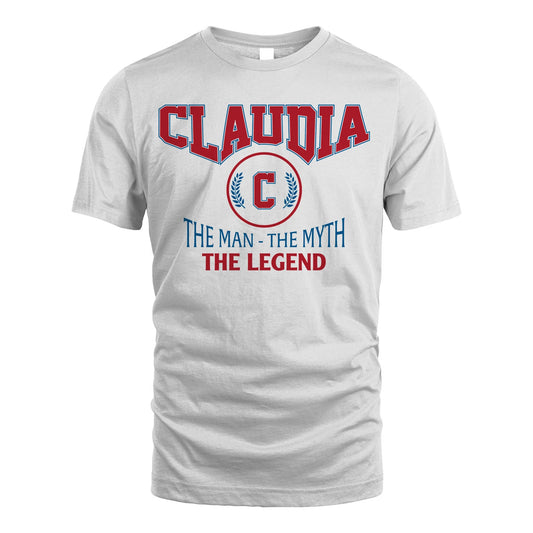 The Man The Myth The Legend Jet Style Shirt CLAUDIA M1-9