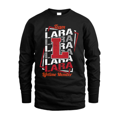 Team Your Name Lifetime Member Sporty Shirt LARA M1-25