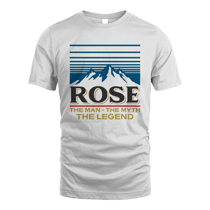 The Man The Myth The Legend Vintage Mountain Shirt ROSE M1-19