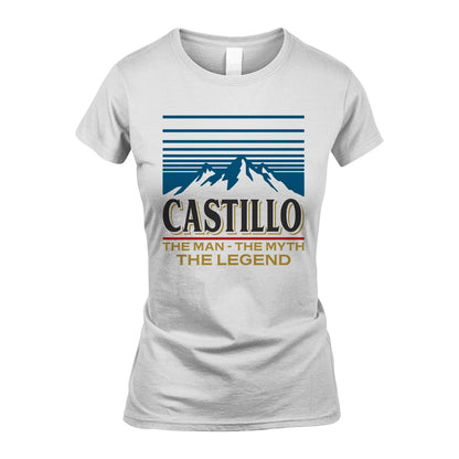 The Man The Myth The Legend Vintage Mountain Shirt CASTILLO M1-19