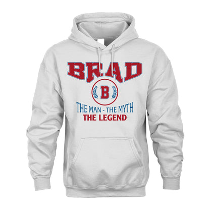 The Man The Myth The Legend Jet Style Shirt BRAD M1-9