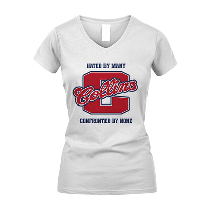Hated By Many Confronted By None Personalized Name Shirt COLLINS M1-8