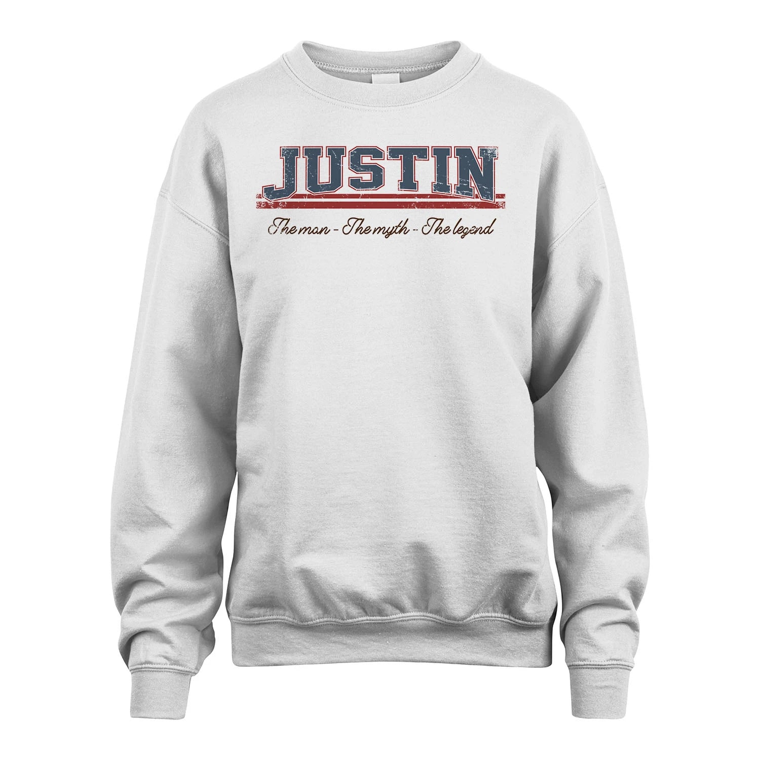 The Man The Myth The Legend Vintage Shirt JUSTIN M1-6