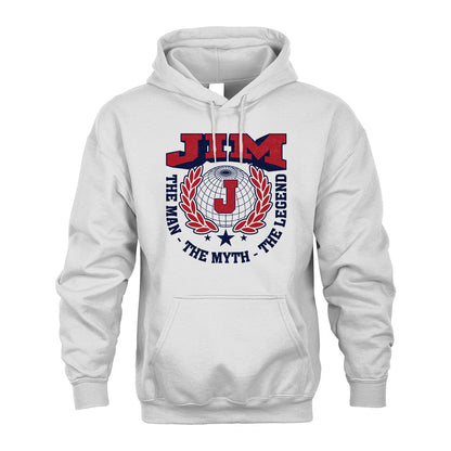 The Man The Myth The Legend Logo Shirt JIM M1-30