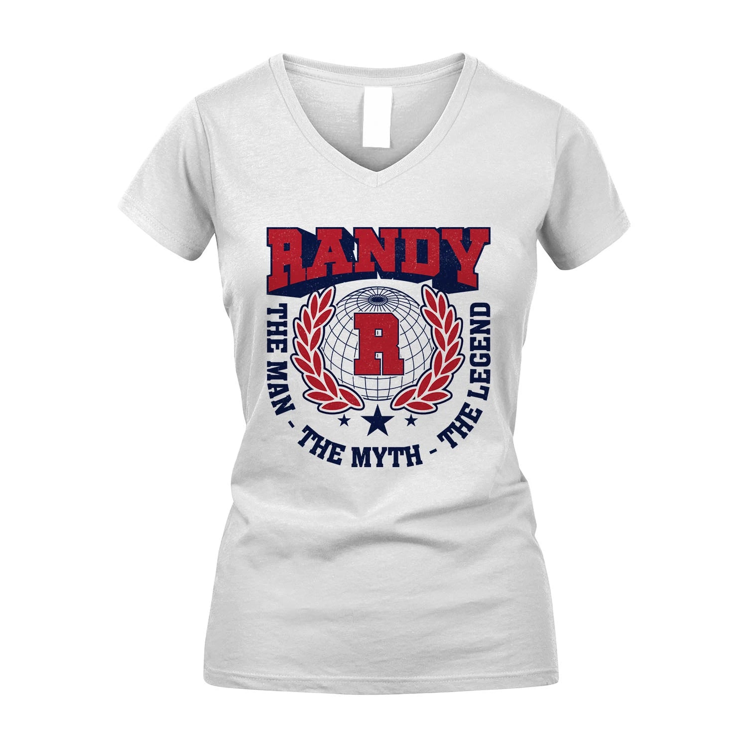 The Man The Myth The Legend Logo Shirt RANDY M1-30