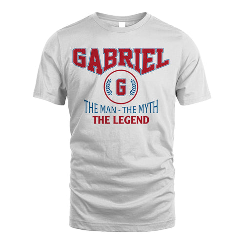 The Man The Myth The Legend Jet Style Shirt GABRIEL M1-9