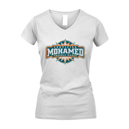 Certified Your Name Trouble Maker Shirt MOHAMED M1-36