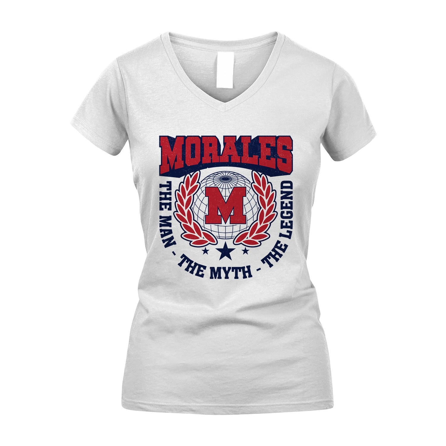 The Man The Myth The Legend Logo Shirt MORALES M1-30
