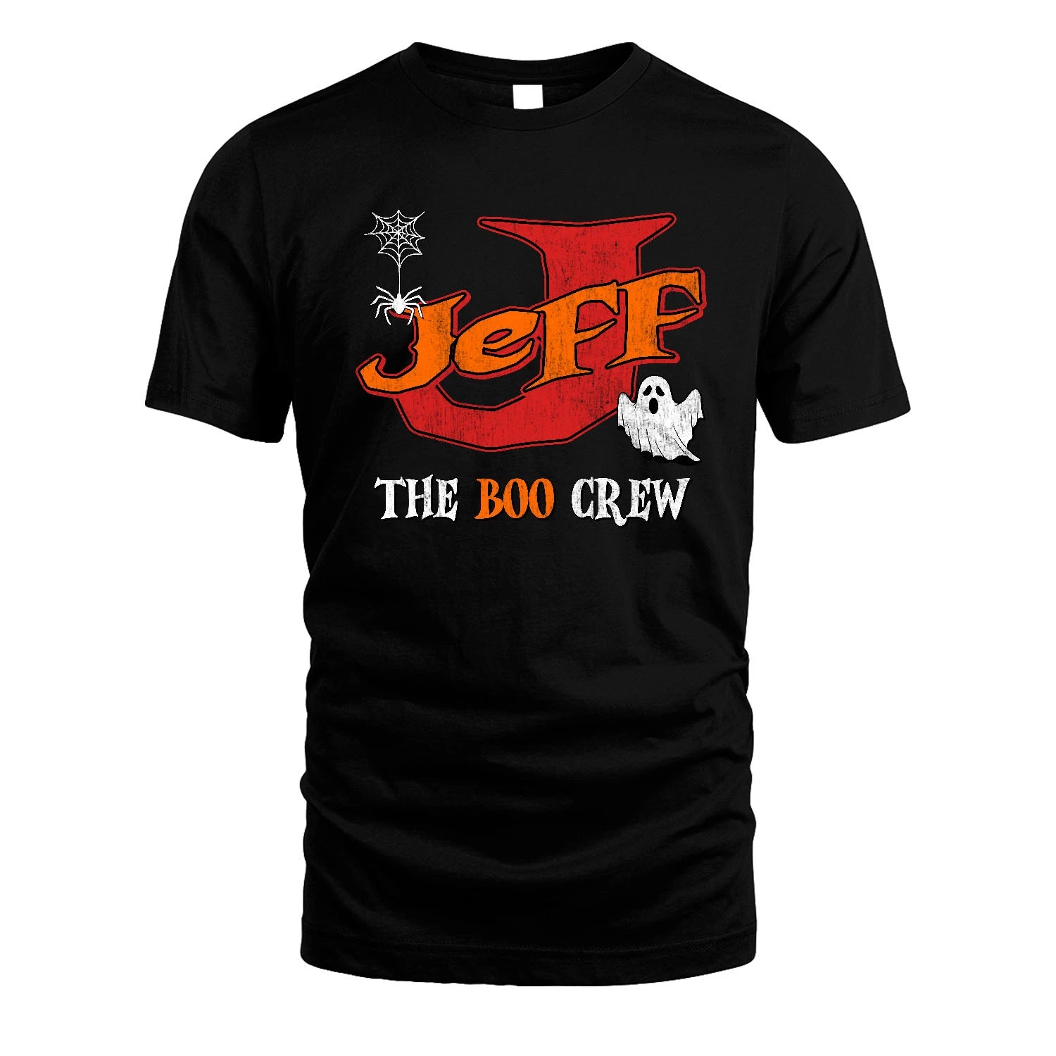 The Boo Crew Halloween Custom Name Shirt JEFF M1-22