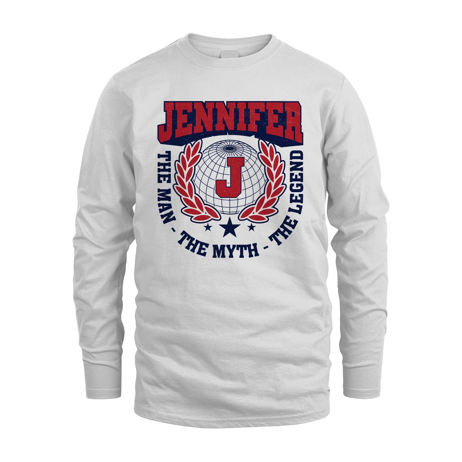 The Man The Myth The Legend Logo Shirt JENNIFER M1-30