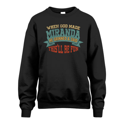 The Man The Myth The Legend Sporty Shirt MIRANDA M1-15