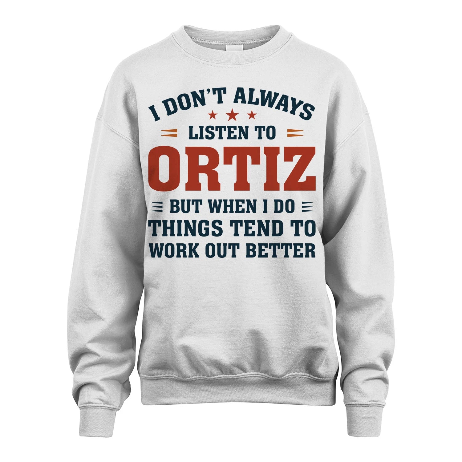 I Don't Always Listen To... ORTIZ M1-2