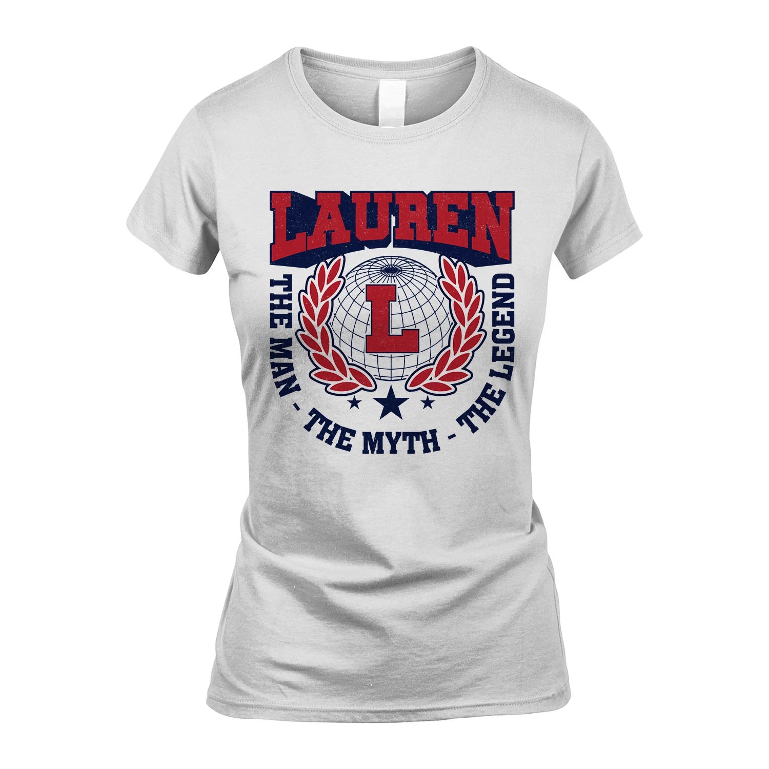 The Man The Myth The Legend Logo Shirt LAUREN M1-30