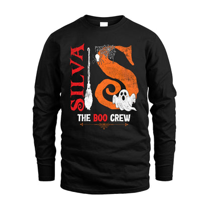 The Boo Crew Halloween With Your Name Shirt SILVA M1-23